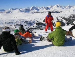 Aprende snowboard en Alta Saboya 